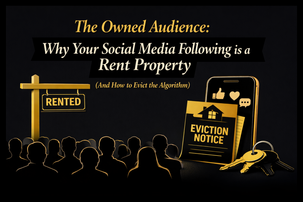 The Owned Audience: Why Your Social Media Following is a Rent Property (And How to Evict the Algorithm) blog 2 wp org